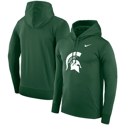 Men's Nike Michigan State Spartans Performance Pullover Hoodie