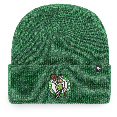 Men's '47 Kelly Green Boston Celtics Brain Freeze Cuffed Knit Hat