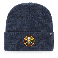 Men's '47 Navy Denver Nuggets Brain Freeze Cuffed Knit Hat