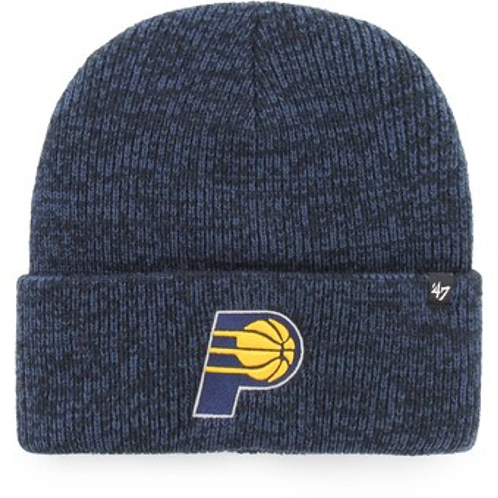 Men's '47 Navy Indiana Pacers Brain Freeze Cuffed Knit Hat