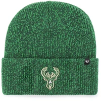 Men's '47 Hunter Green Milwaukee Bucks Brain Freeze Cuffed Knit Hat