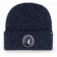 Men's '47 Navy Minnesota Timberwolves Brain Freeze Cuffed Knit Hat