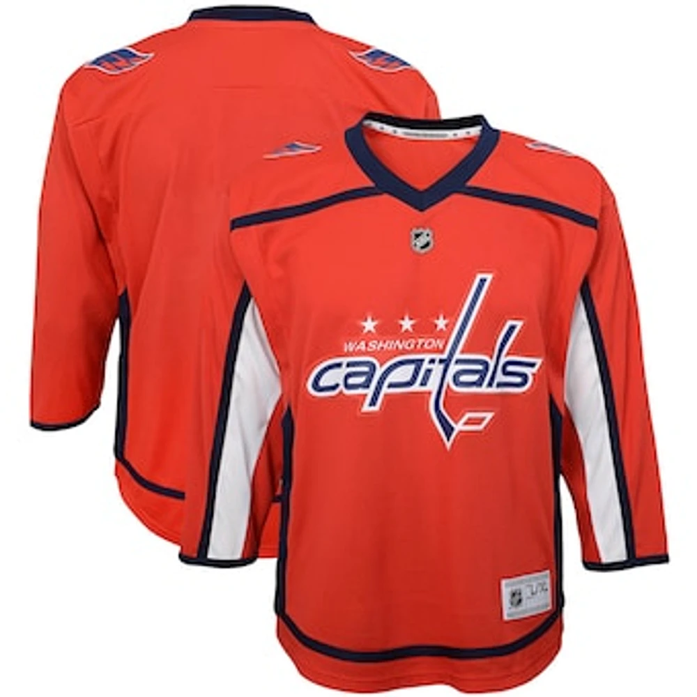 Youth Red Washington Capitals Home - Replica Jersey