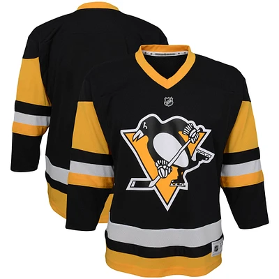 Youth Black Pittsburgh Penguins Home - Replica Jersey