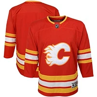 Youth Red Calgary Flames Home - Premier Jersey