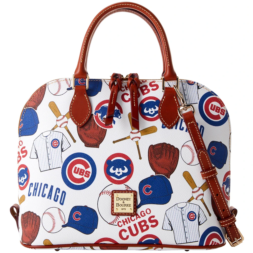 Dooney & Bourke Chicago Cubs Game Day Zip Zip Satchel