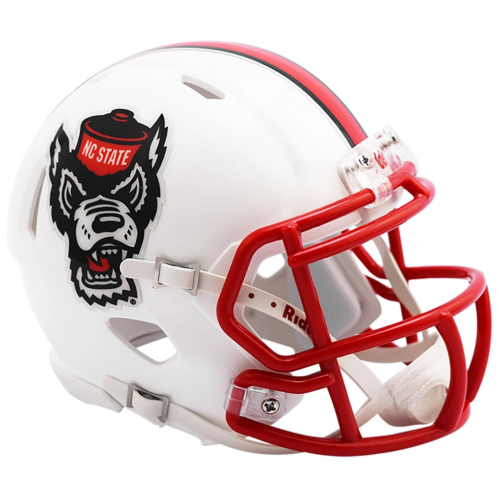 NC State Wolfpack Tuffy White Speed Mini Helmet