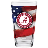 Alabama Crimson Tide 16oz. Americana Pint Glass