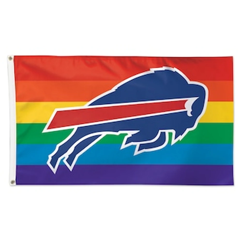 WinCraft Buffalo Bills 3' x 5' Pride 1-Sided Deluxe Flag