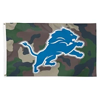 WinCraft Detroit Lions 3' x 5' Camo 1-Sided Deluxe Flag