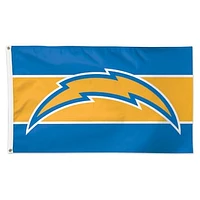 WinCraft Los Angeles Chargers 3' x 5' Horizontal Stripe 1-Sided Deluxe Flag