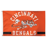 WinCraft Cincinnati Bengals 3' x 5' Classic Logo 1-Sided Deluxe Flag