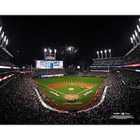 Cleveland Indians Unsigned Progressive Field 2016 World Series Stadium Photograph