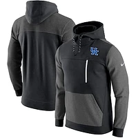 Men's Nike Black Kentucky Wildcats AV-15 2.0 Slim Fit Pullover Hoodie