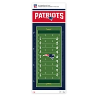 New England Patriots - 24'' x 60'' Field Repositionable Decal Growth Chart