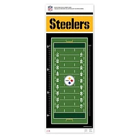 Pittsburgh Steelers - 24'' x 60'' Field Repositionable Decal Growth Chart