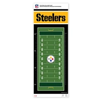 Pittsburgh Steelers - 24'' x 60'' Field Repositionable Decal Growth Chart