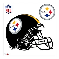 Pittsburgh Steelers - 36'' Team Helmet Repositionable Wall Decal