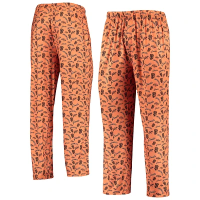 Men's FOCO Orange San Francisco Giants Cooperstown Collection Repeat Pajama Pants