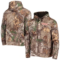 Men's Dunbrooke Realtree Camo San Francisco 49ers Champion Tech Pullover Hoodie