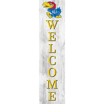 Kansas Jayhawks 48'' Welcome Leaner