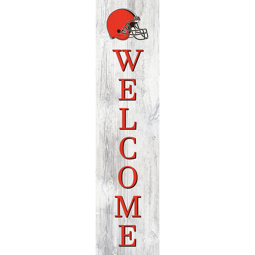 Cleveland Browns 48'' Welcome Leaner