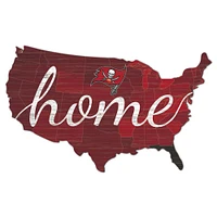 Tampa Bay Buccaneers 18'' x 18'' USA Shape Cutout Sign