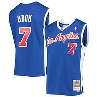 Men's Mitchell & Ness Lamar Odom Royal LA Clippers 2001/02 Hardwood Classics Swingman Jersey