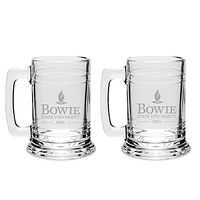 Bowie State Bulldogs 2-Piece 15oz. Colonial Tankard Set