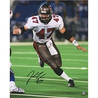 John Lynch Tampa Bay Buccaneers Autographed 16" x 20" Rushing Passer Photograph