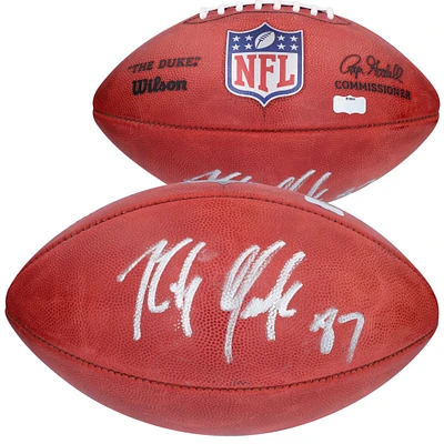 Rob Gronkowski Tampa Bay Buccaneers Autographed Wilson Duke Full Color Pro Football