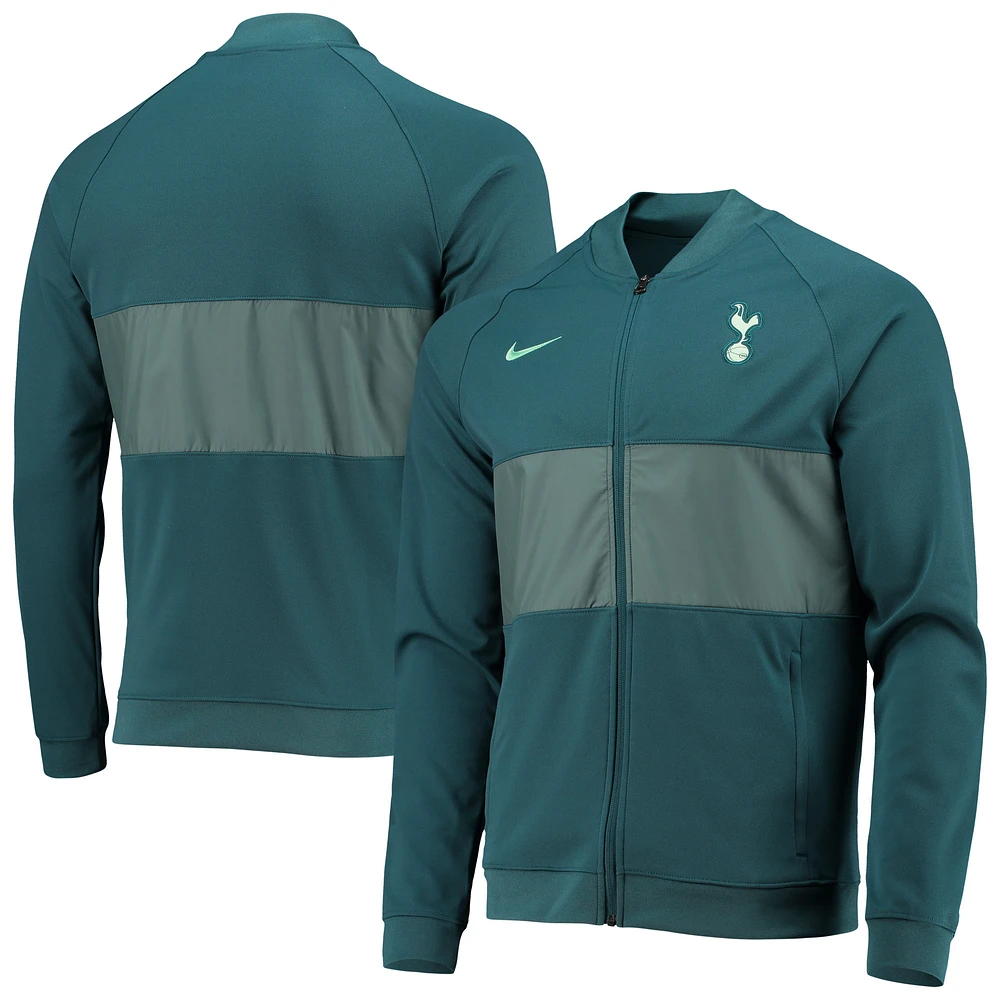 Men's Nike Green Tottenham Hotspur I96 Anthem Raglan Full-Zip Jacket