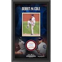 Gerrit Cole New York Yankees Autographed Baseball Shadow Box