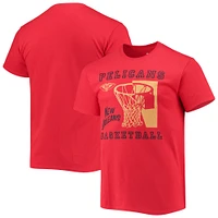 Men's Junk Food Red New Orleans Pelicans Slam Dunk T-Shirt