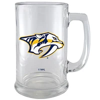 Nashville Predators - 15oz. Glass Beer Stein