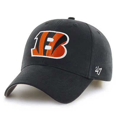 Toddler '47 Black Cincinnati Bengals Basic MVP Adjustable Hat