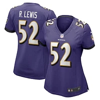 Women's Nike Ray Lewis Purple Baltimore Ravens Retired Player Jersey