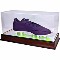 Houston Dynamo FC Mahogany Team Logo Soccer Cleat Display Case