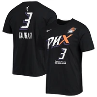 Men's Nike Diana Taurasi Black Phoenix Mercury Rebel Edition Name & Number T-Shirt