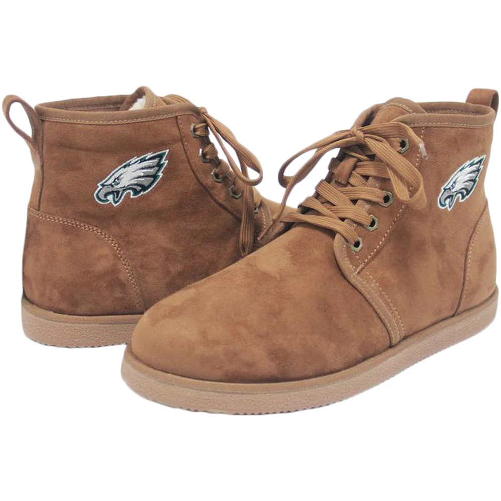 Men's Cuce Philadelphia Eagles Moccasin Boots