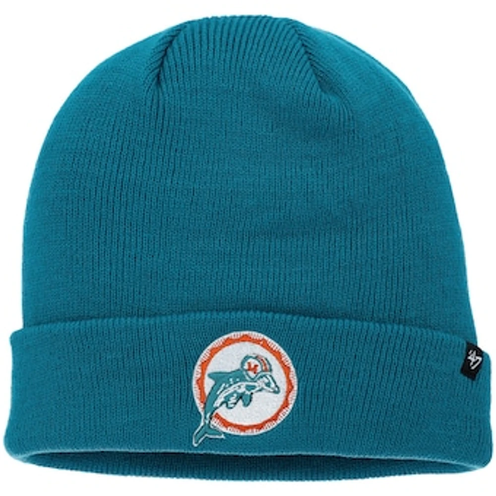 Men's '47 Aqua Miami Dolphins Legacy Cuffed Knit Hat