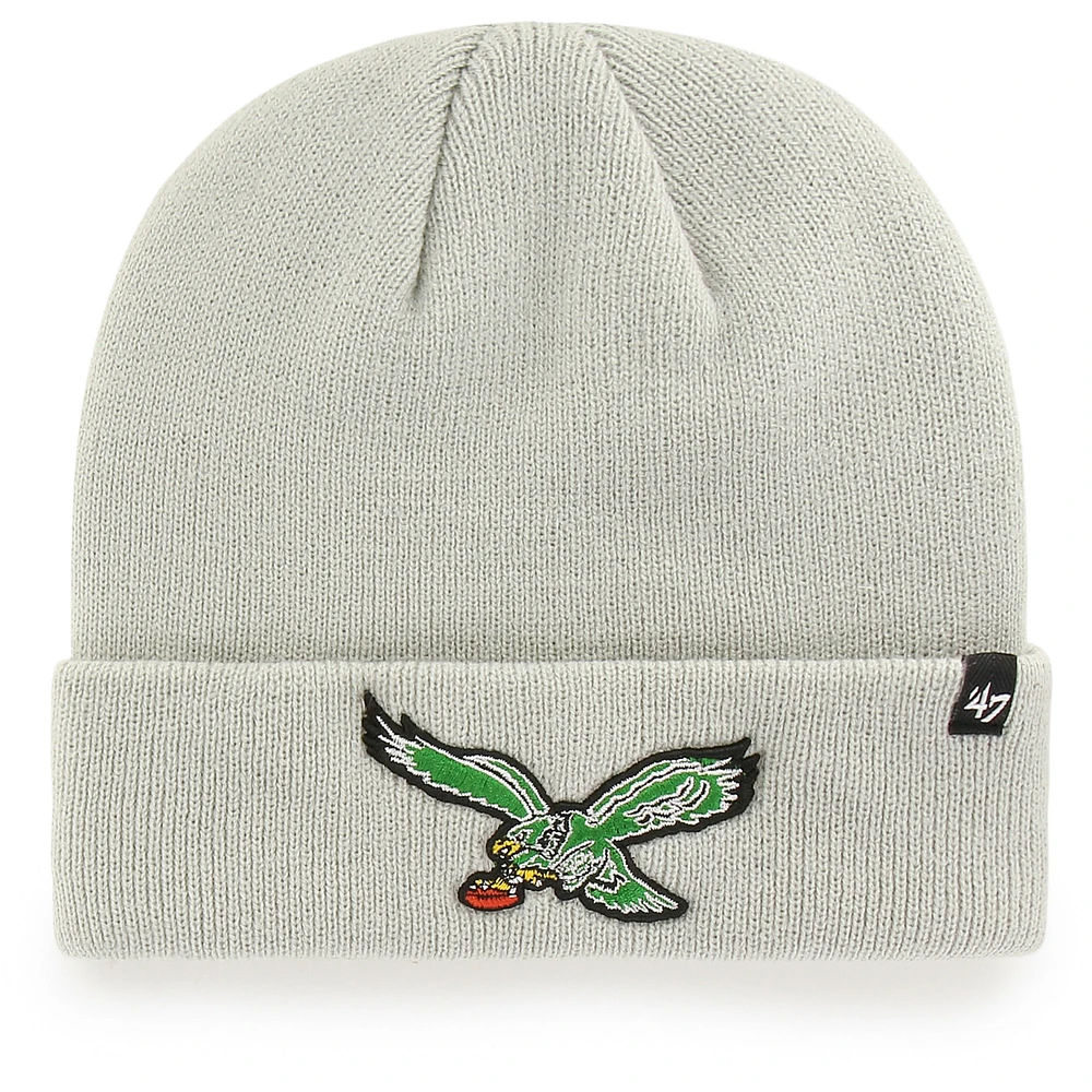 Men's '47 Gray Philadelphia Eagles Legacy Cuffed Knit Hat