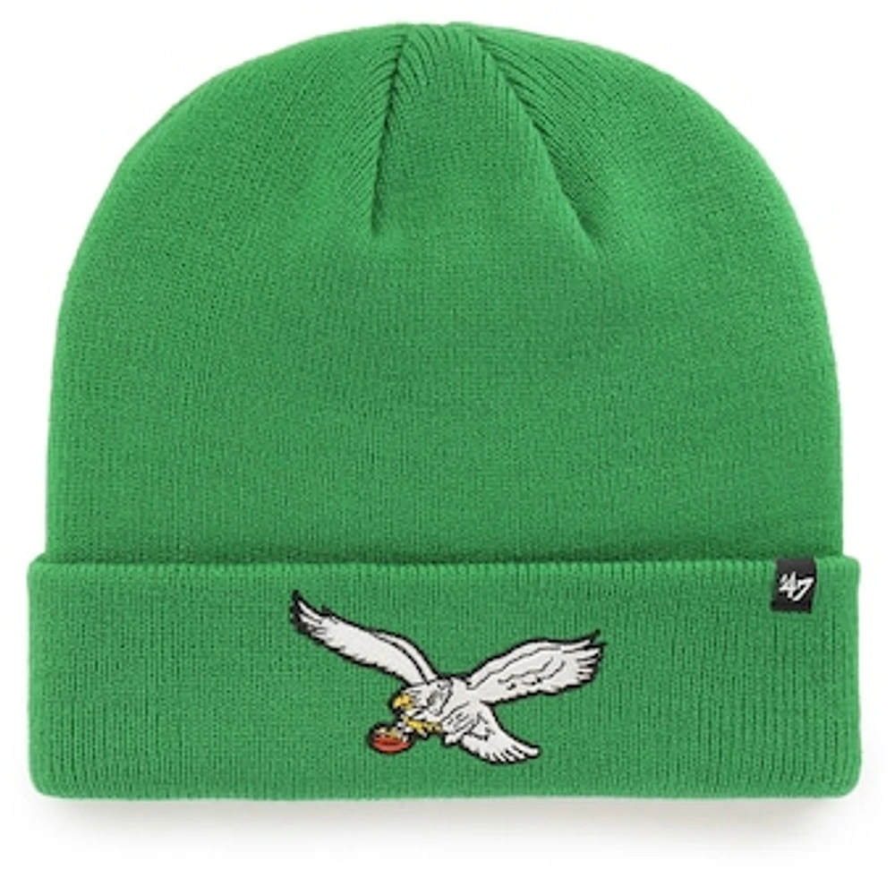 Men's '47 Kelly Green Philadelphia Eagles Legacy Cuffed Knit Hat