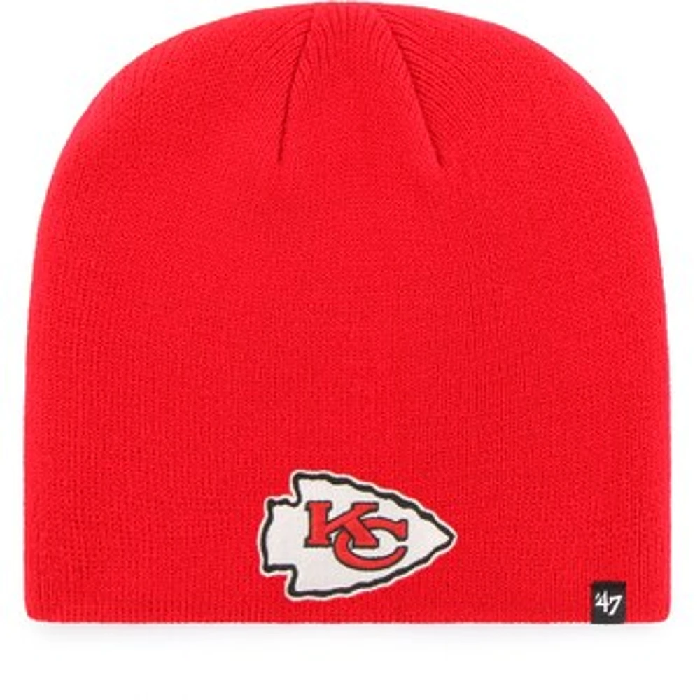 Men's '47 Red Kansas City Chiefs Primary Logo Knit Beanie