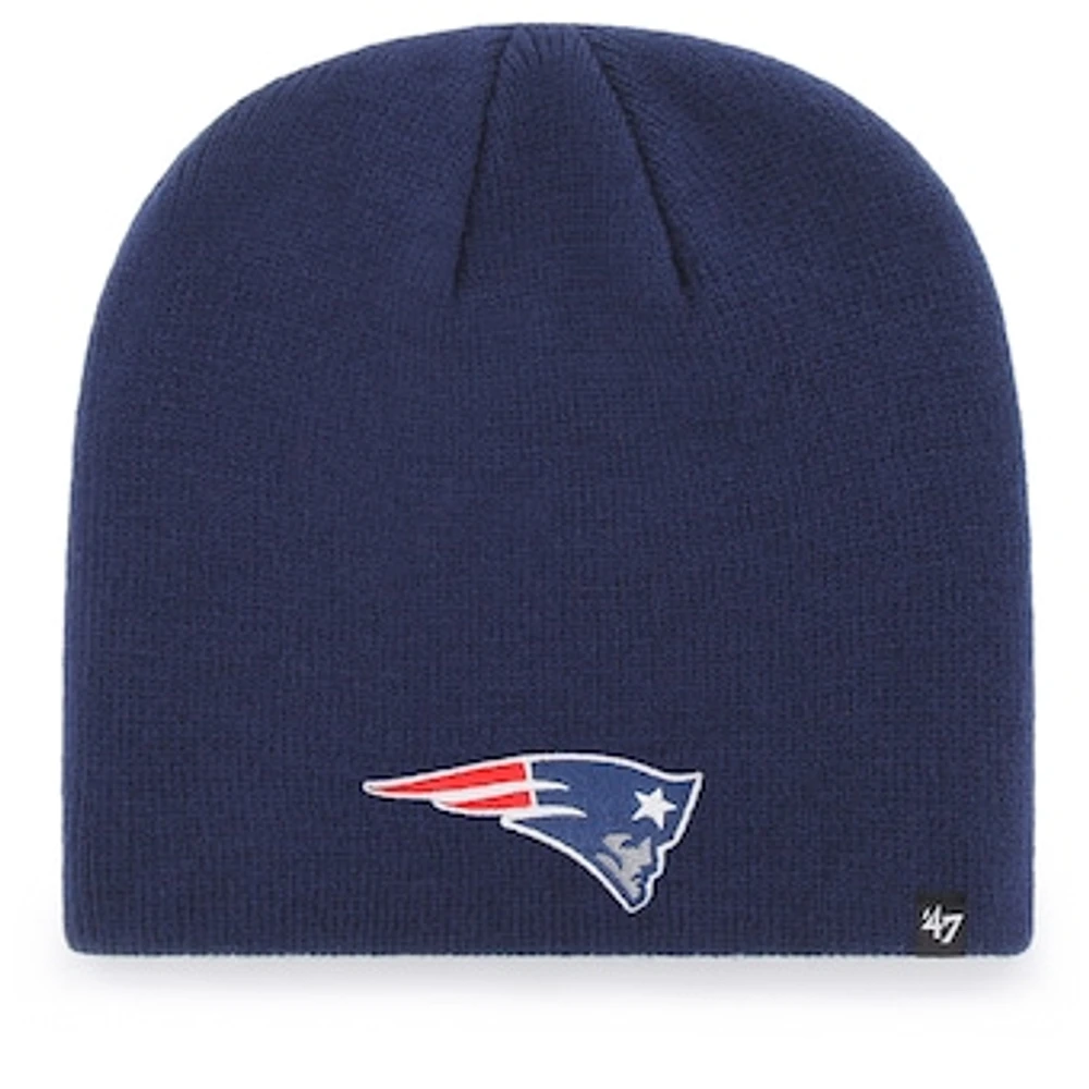 Men's '47 Navy New England Patriots Primary Logo Knit Beanie