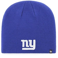 Men's '47 Royal New York Giants Primary Logo Knit Beanie