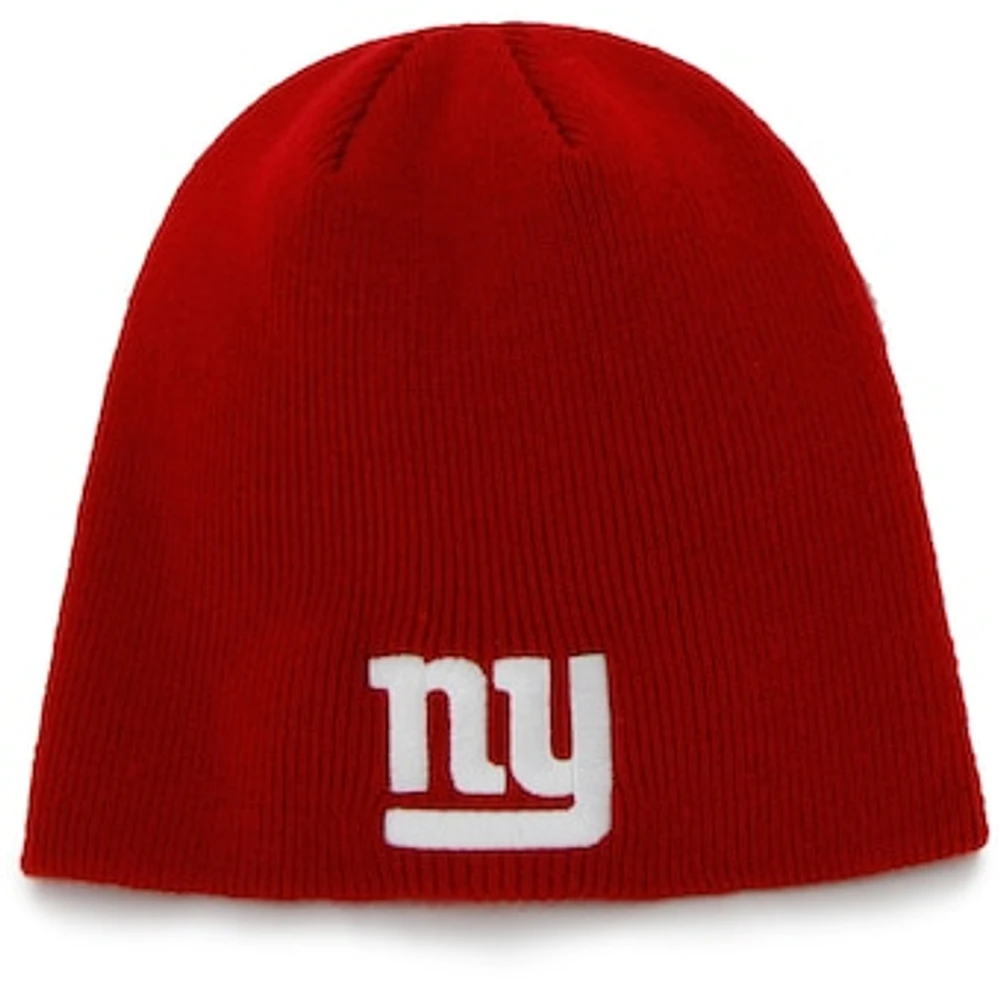 Men's '47 Red New York Giants Secondary Logo Knit Beanie