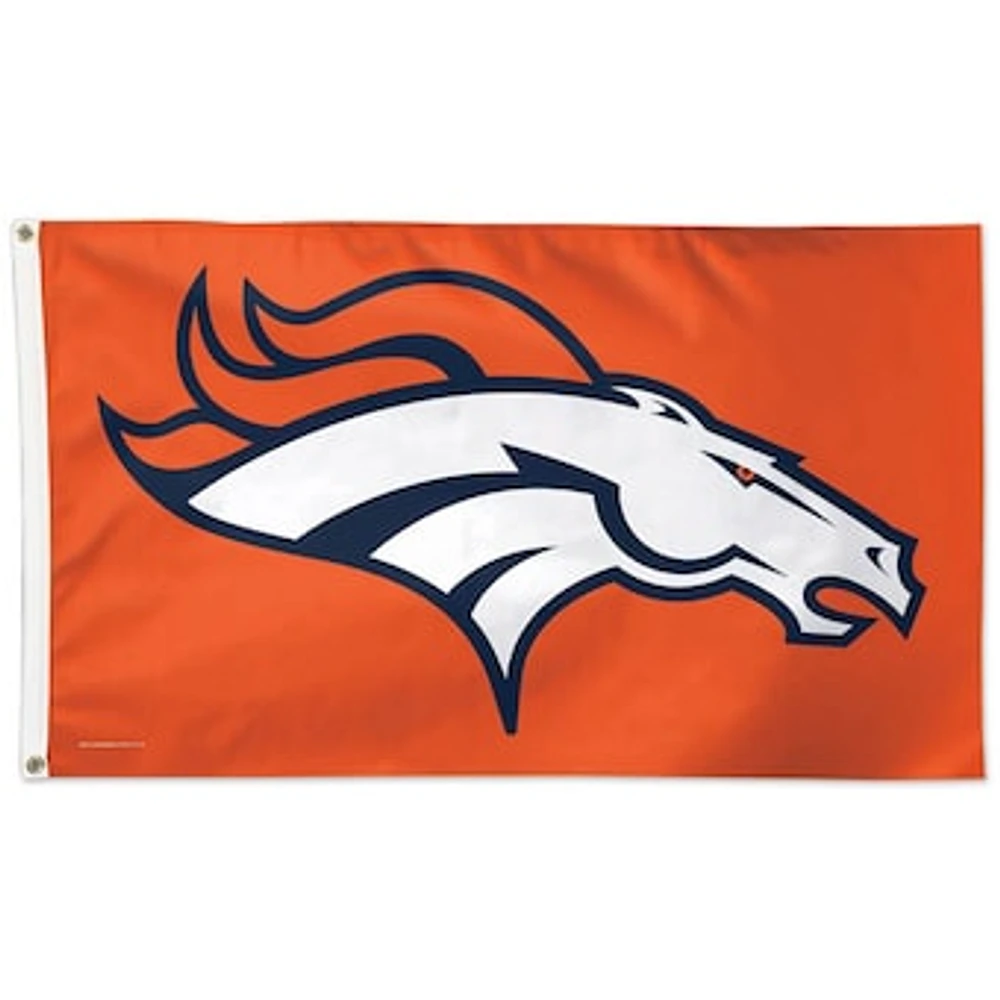 WinCraft Denver Broncos 3' x 5' Deluxe - Single-Sided Flag