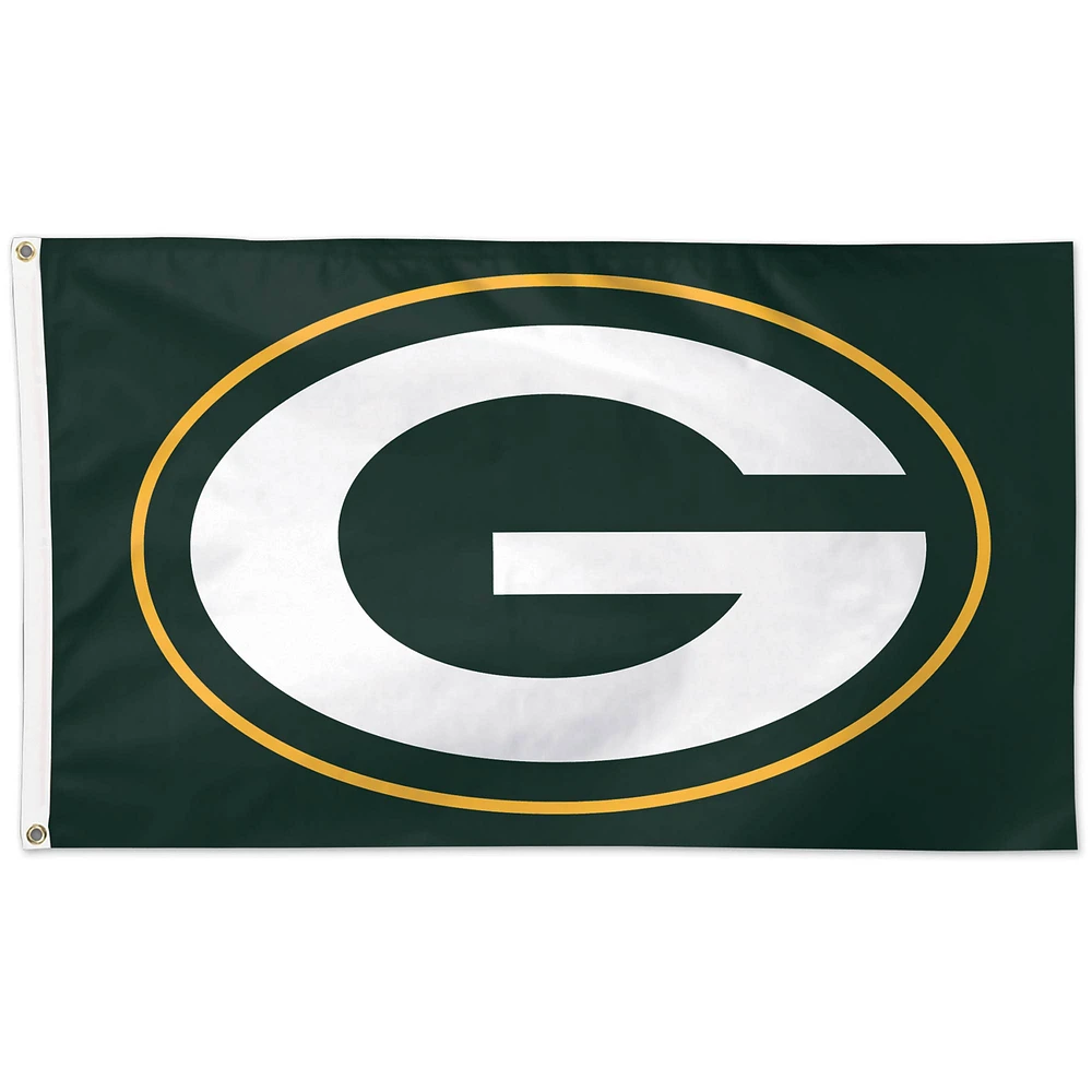 WinCraft Green Bay Packers 3' x 5' Deluxe - Single-Sided Flag