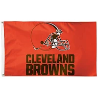 WinCraft Cleveland Browns 3' x 5' Deluxe - Single-Sided Flag